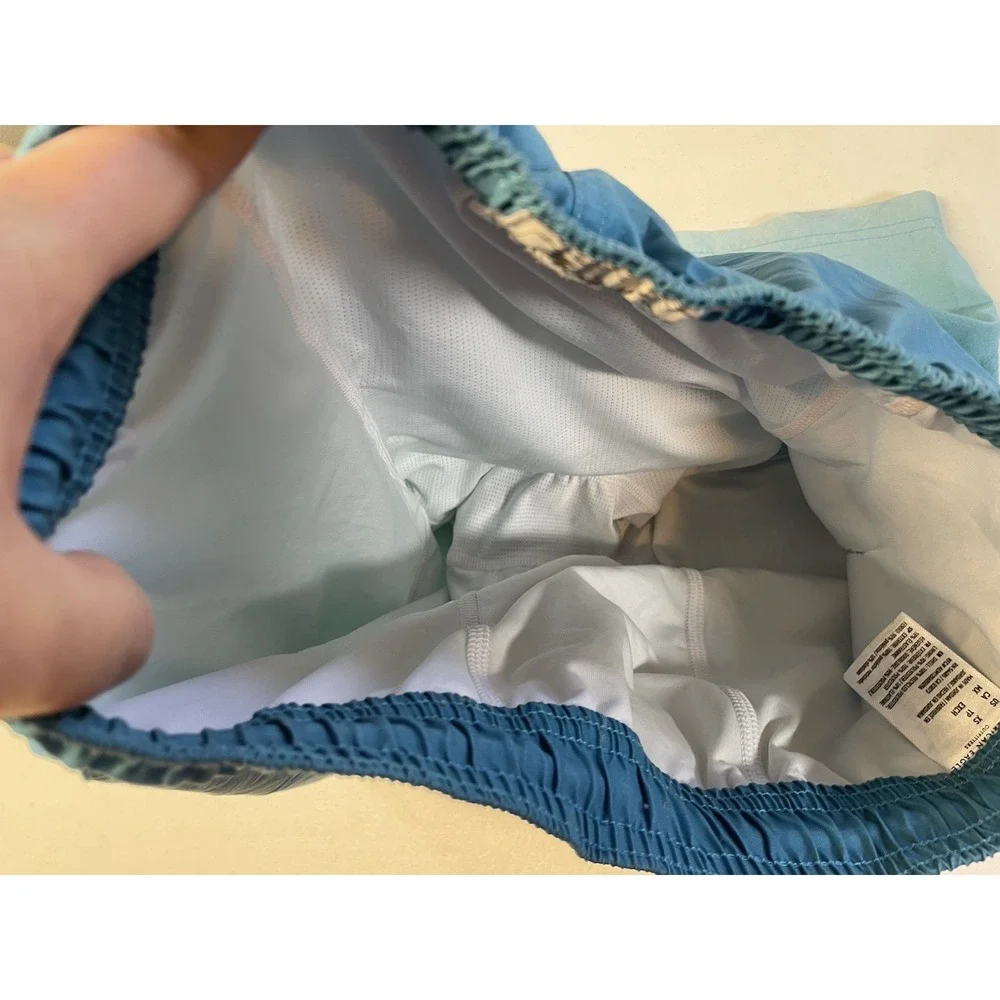 American‎ Eagle Swim Shorts Trunks Men's XS Blue Drawstring Beach Vacation AE